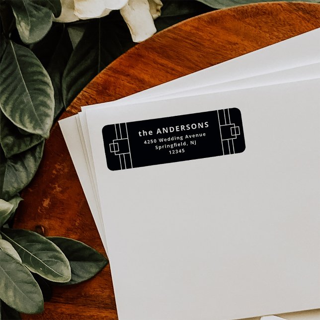 Modern Deco | Elegant Onyx Black and White (Creator Uploaded)