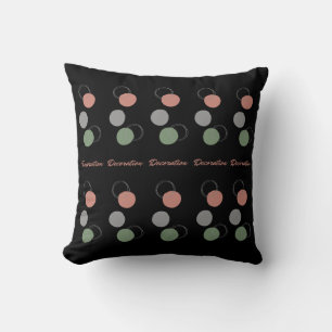 modern decoration dots shape abstract pattern cushion
