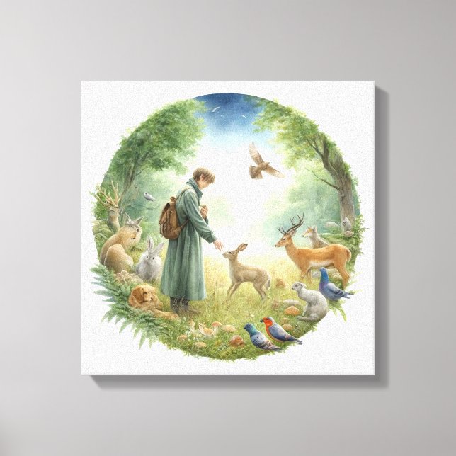 Modern Decorative Canvas Print (Front)