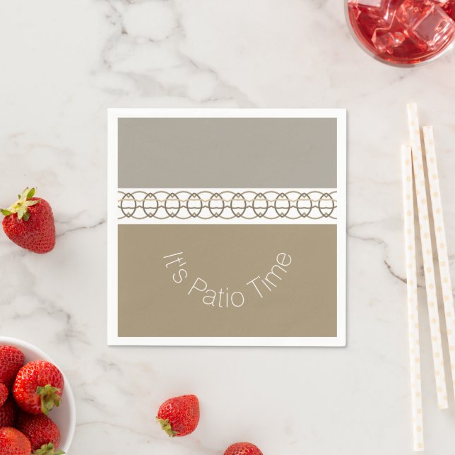Modern Decorative Design Napkin (Insitu)