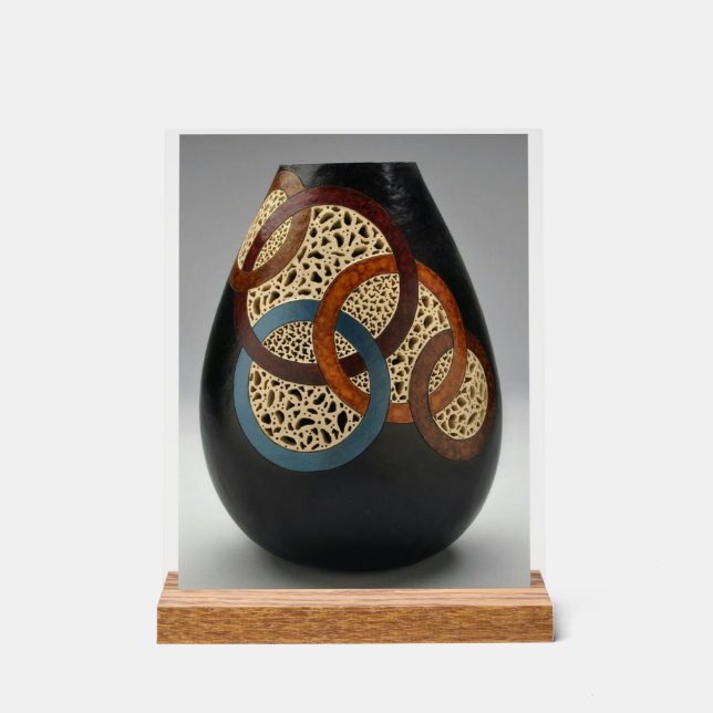 Modern Decorative Vase – Scu Design Acrylic Sign (Front)