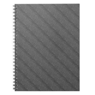 MODERN DEEP GRAY CUTE Spiral Photo Notebook
