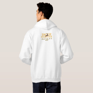 Modern Deer Hunting Hoodie Personalise