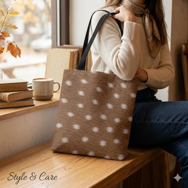 Modern Deer Skin Texture Design Stylish Medium Tote Bag (Modern Deer Skin Texture Design Stylish Medium Tote Bag)