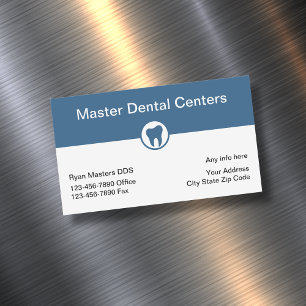 Modern Dentist Office Customer Magnets