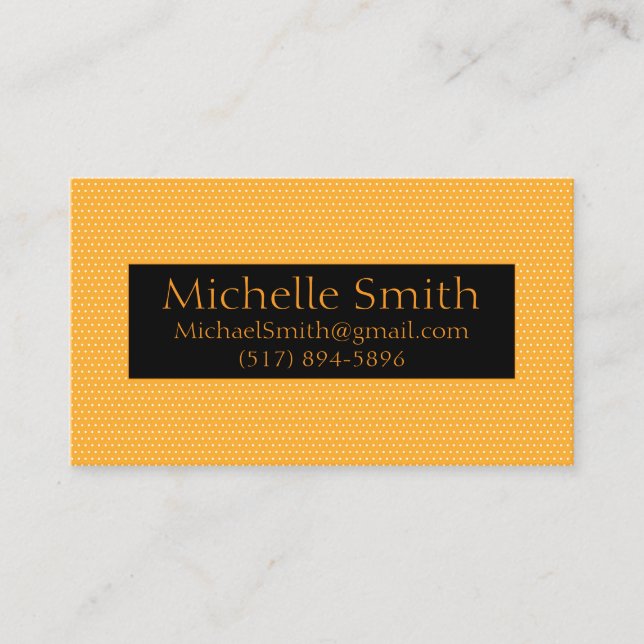 Modern Design Business Card (Front)