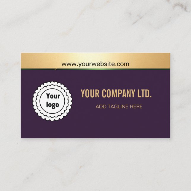 Modern Design Consultant QR Code Business Card (Front)