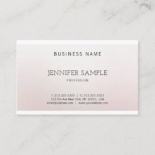 Modern Design Creative Colour Harmony Luxury Business Card