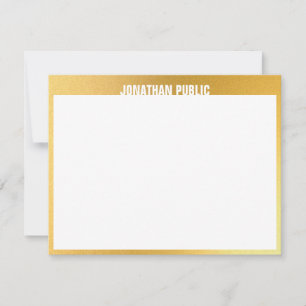 Modern Design Elegant Gold White Trendy Template
