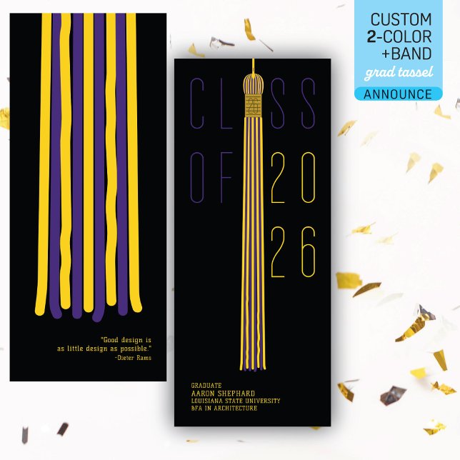 Modern Design Graduation Announcement | Colour-Edi (Creator Uploaded)