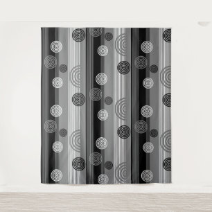 Modern design in Black and White Tapestry
