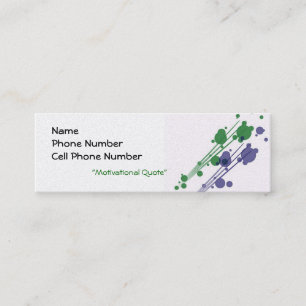 Modern Design Profile Card Template