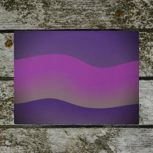 Modern Design Shades of Purple Simple Elegant Doormat