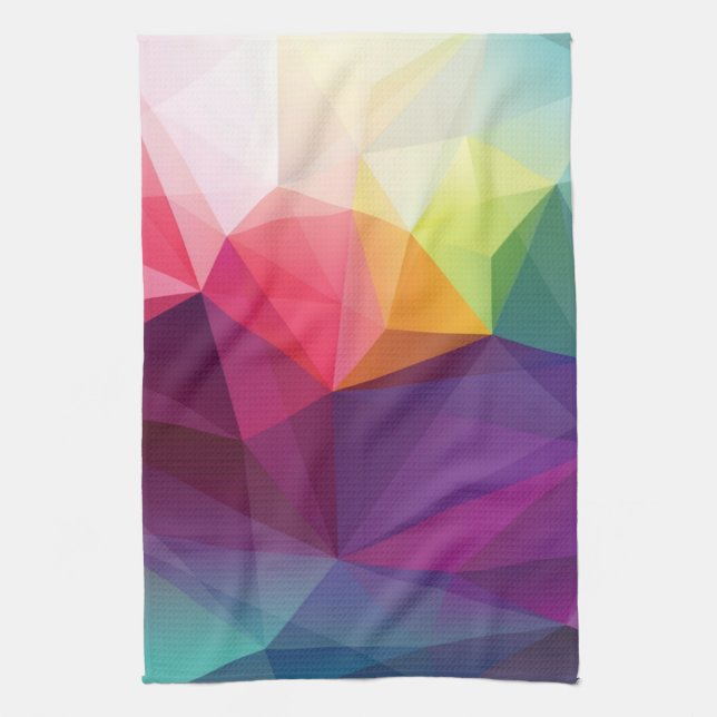 Modern Design Tea Towel (Vertical)