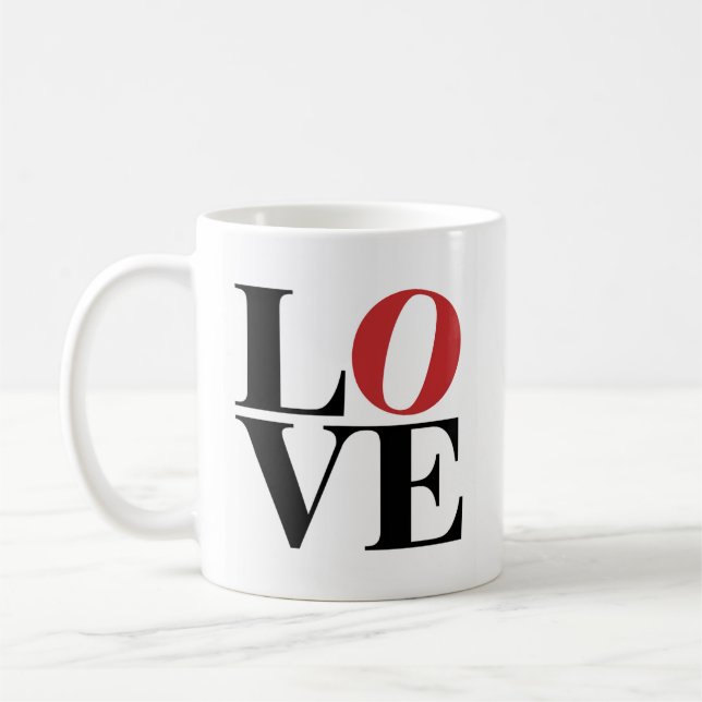 Modern Design The Love Mug (Left)
