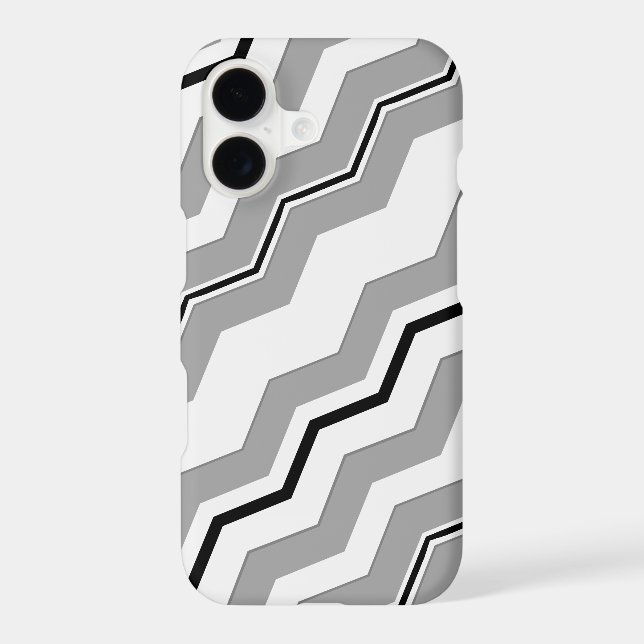 Modern Diagonal Chevron with any Colour Detail (Back)