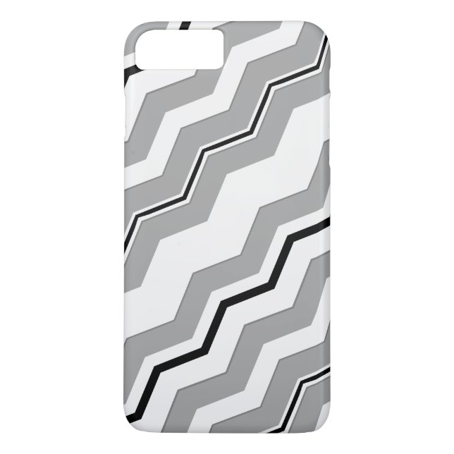 Modern Diagonal Chevron with any Colour Detail Case-Mate iPhone Case (Back)