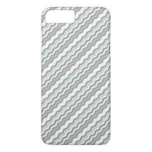 Modern Diagonal Chevron with any Colour Detail iPhone 8 Plus/7 Plus Case