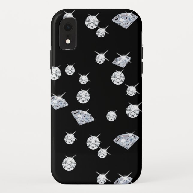 Modern Diamonds Pattern Case-Mate iPhone Case (Back)