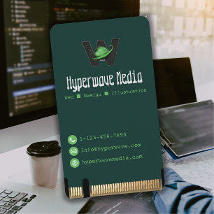 Modern Digital Web Design Business Card