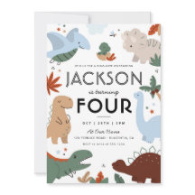 Modern Dinosaur Birthday Party