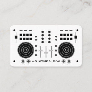 Modern DJ Business Card