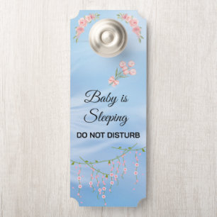 Modern Do Not Disturb Door Hanger