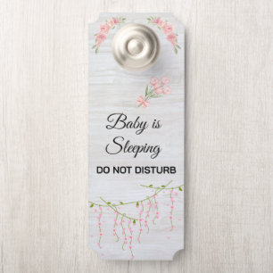 Modern Do Not Disturb Door Hanger
