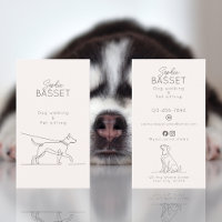 Modern Dog Walking, Pet Sitting Minimalist