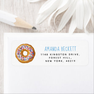 Modern Donut Boys Baby Shower Sprinkle