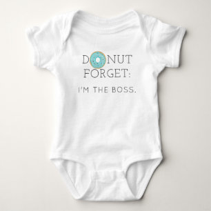 Modern Doughnut Forget Baby bodysuit one-piece