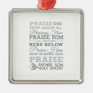 MODERN DOXOLOGY METAL TREE DECORATION