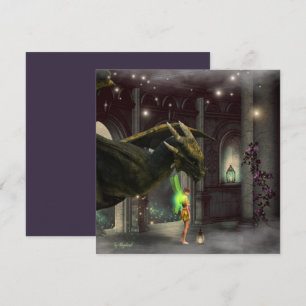 Modern Dragon and Fairy Fantasy