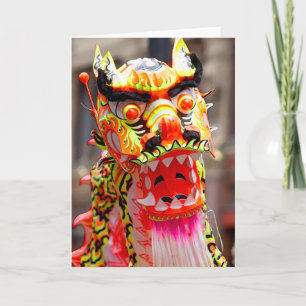 Modern Dragon Greeting Card