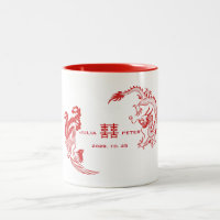 Modern Dragon-Phoenix Personalised Chinese Wedding