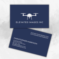 Modern Drone Operator Photography Navy White