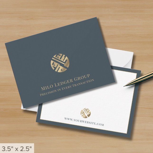 Modern Dual-Sided Business Logo Card (Creator Uploaded)