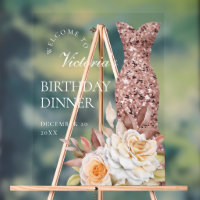 Modern Dusty Rose Fabulous 40th Birthday Women