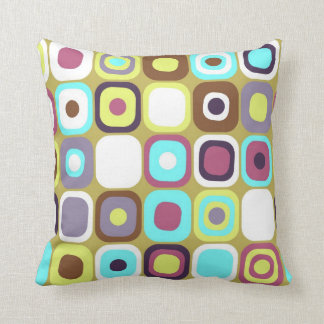 Modern Eames Rectangles 35 Cushion