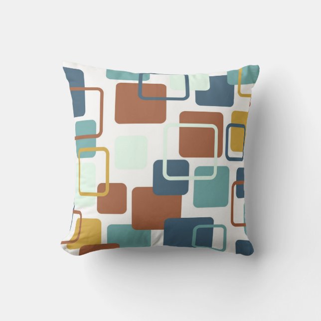 Modern Eames Rectangles 6 Cushion (Front)