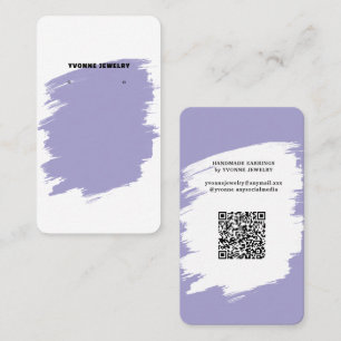 Modern Earring Display  Business Card