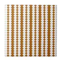 Modern Earth Tone Geometric Pattern