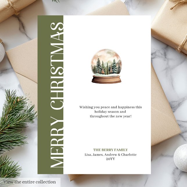 Modern Earthy Colors Holiday Card Digital File (Modern Earthy Colors Holiday Card Digital File)