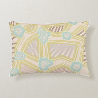 Modern Earthy Geometric Pillow