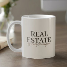 Modern Earthy Real Estate Agent
