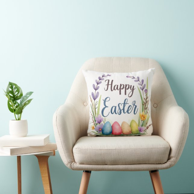 Modern Easter Eggs Beautiful Collection Cushion (Chair)