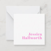Modern Editable Business Name or First & Last Name