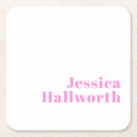 Modern Editable Business Name or First & Last Name
