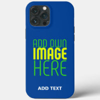 MODERN EDITABLE COBALT BLUE IMAGE TEXT TEMPLATE