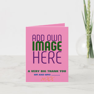 MODERN EDITABLE CUTE HOT PINK IMAGE TEXT TEMPLATE